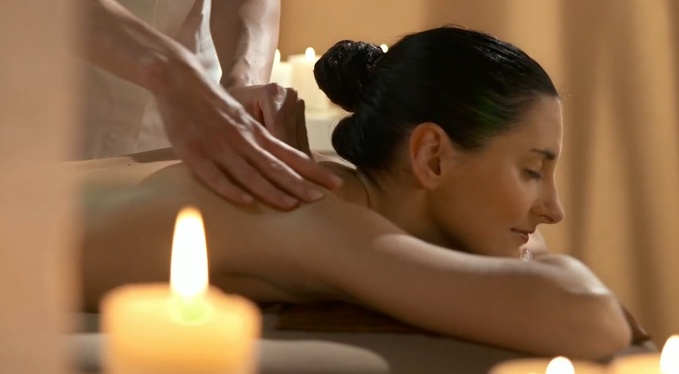 Chair and table massage for relaxation
